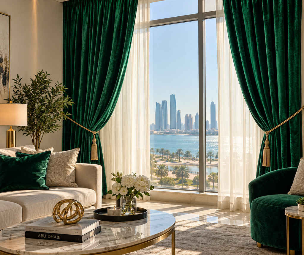 Custom Curtains & Blinds in Sharjah – Stylish Window Solutions by Al Takreem